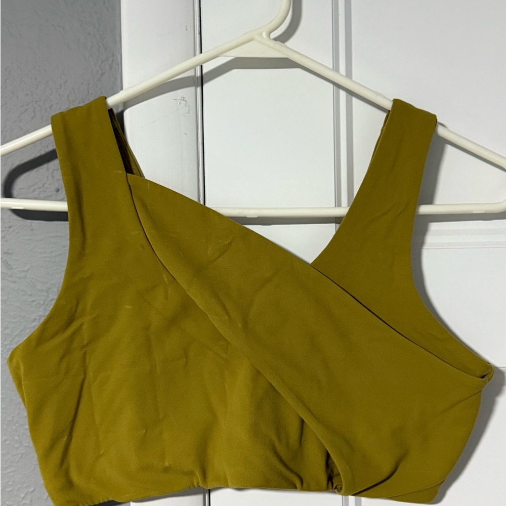 Olive Green Women's Top